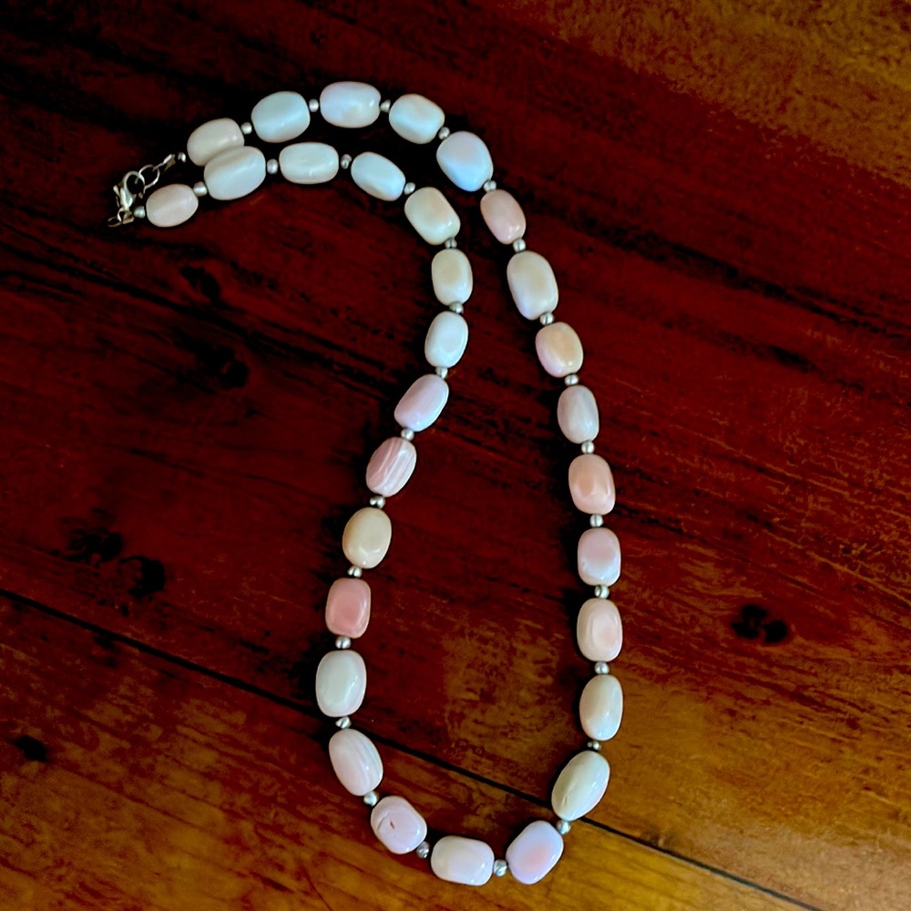 SOLD…..Pink Conch Shell Necklace